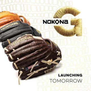 TOMORROW - Limited Edition G™ Series Launch. Made with a carefully curated selection of exotic skins & Nokona's legendary ballglove leathers. #Nokona