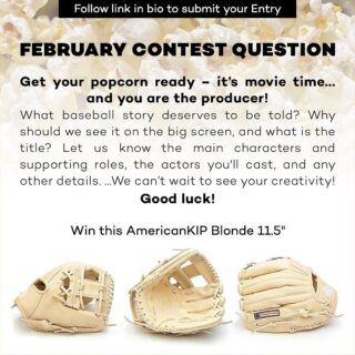 The February contest is LIVE. Win this 11.5” Blonde AmericanKIP!  Link in bio. #Nokona